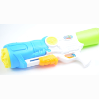 Water gun, with pump function and tank, 2 assorted, in...
