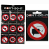 DONT - DO-IT sticker 9 assorted - approx. 70 mm
