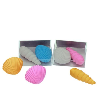 Eraser shells, set of 2 - approx. 4-5cm
