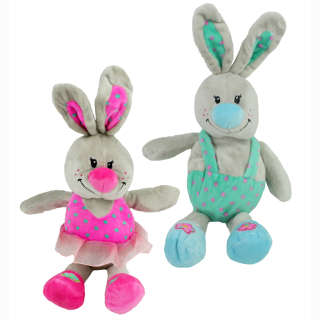 Bunny boy and girl assorted approx. 30 cm