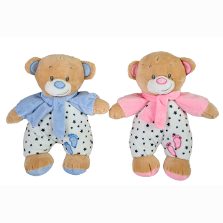 Bear 2-color assorted - approx 24cm