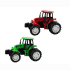 Tractor sorted in 2 colors with friction approx. 14 cm