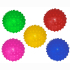 ball with print 5asst (yellow, blue, red, pink, green) 10cm