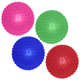 Stachelball Noppenball 4-farbig sortiert ca 25cm