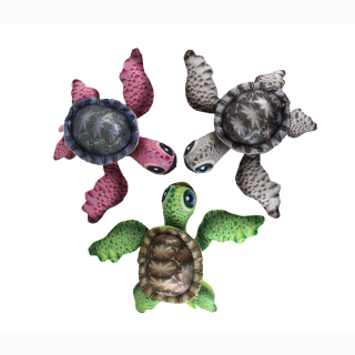 Schildkröte 3-farbig sortiert ca 24x33cm