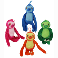 Sloth 4 colors assorted - approx. 19/25 cm