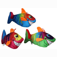 Shark 3 colors assorted approx 24 cm