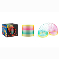 Regenbogenspirale in  Box ca 7x7x7cm