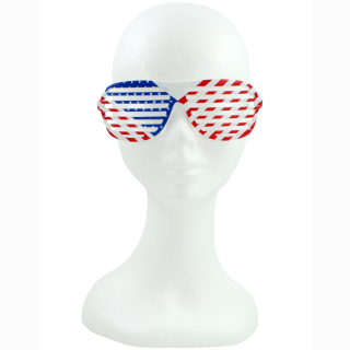 Atzenbrille Brille USA Amerika ca 16cm