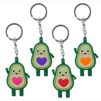 Avocado an Schlüsselanhänger 4 Farben sortiert...
