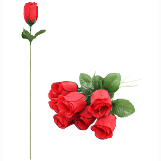 Rosenknospen ca 49 cm -rot