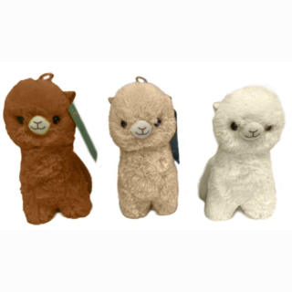 Alpaka Lama  3 Fach sortiert ca 22 cm