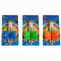 Diabolo auf Karte ca 18x9cm