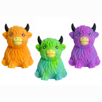 Hochlandrind Squishy bunt ca 11x5x5cm