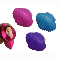 Muschel Squishy ca 9x7x5cm