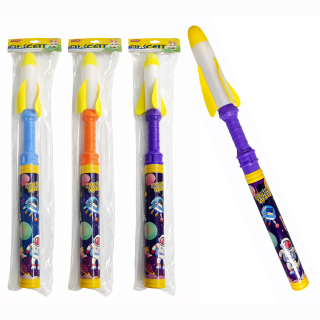 Rakete 3-farbig sortiert ca 61cm