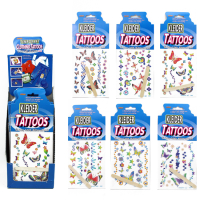 HCM textile dresses tattoos 6 assorted