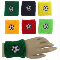 Sweatband soccer 6-colored assorted approx. 7cm