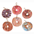 Plush donut 6 assorted approx. 14 cm