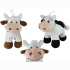 Cow 2 assorted colors approx 23 cm