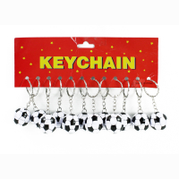 Football metal on key chain approx. 2.5 cm
