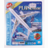 Plane set, with plane and accessories, on card, 25 x 21 cm