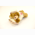 Plush bear, lying, with snoring sound, 20 cm SPECIAL PRICE - DISCONTINUING SALE