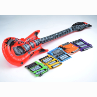 (Air) Guitar, inflatable, 6 assorted, 100 cm