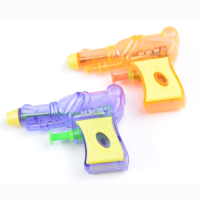 Water pistol, 3 assorted, in bag, 9 cm