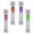 Hourglass teeth 4 colors assorted Toothbrush clock - approx 9x2cm